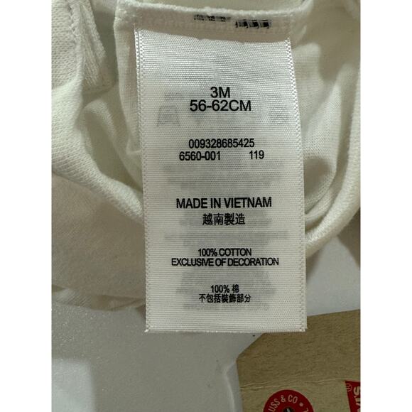 Levi's Little Jean-ius One Piece Baby Size 3 Month New with Tags (03) - Picture 7 of 11